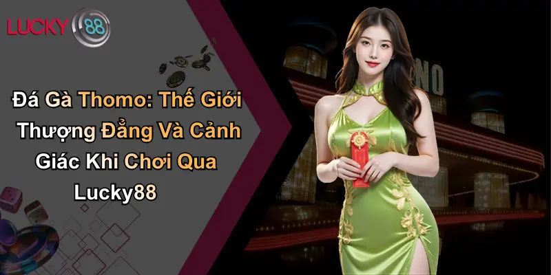 Đá Gà Thomo: Thế Giới Thượng Đẳng Và Cảnh Giác Khi Chơi Qua Lucky88